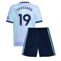 Dětský fotbalový dres Arsenal Leandro Trossard #19 2024-25 Třetí Krátký Rukáv (+ trenýrky)